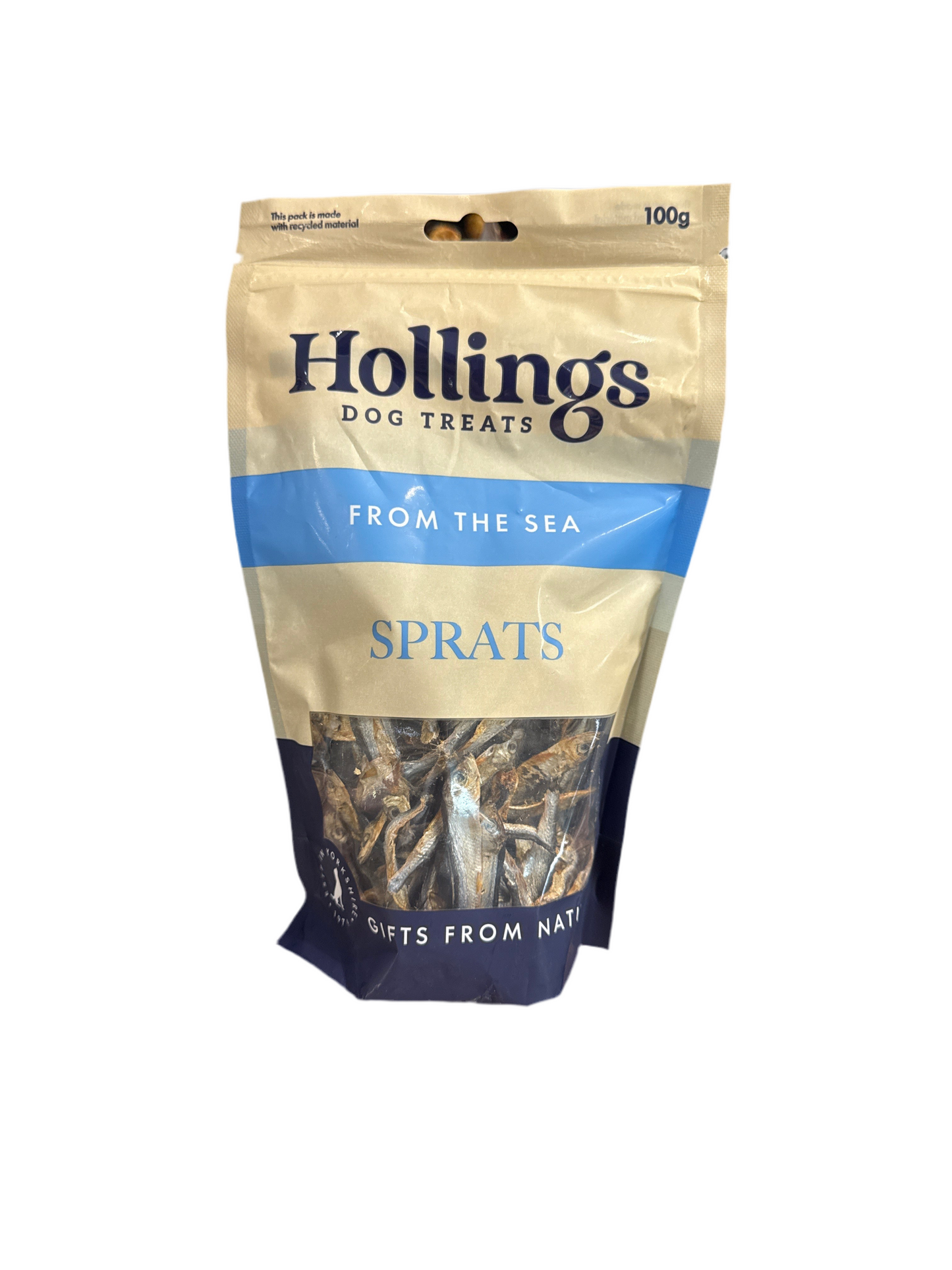 Hollings Air Dried Sprats 100g