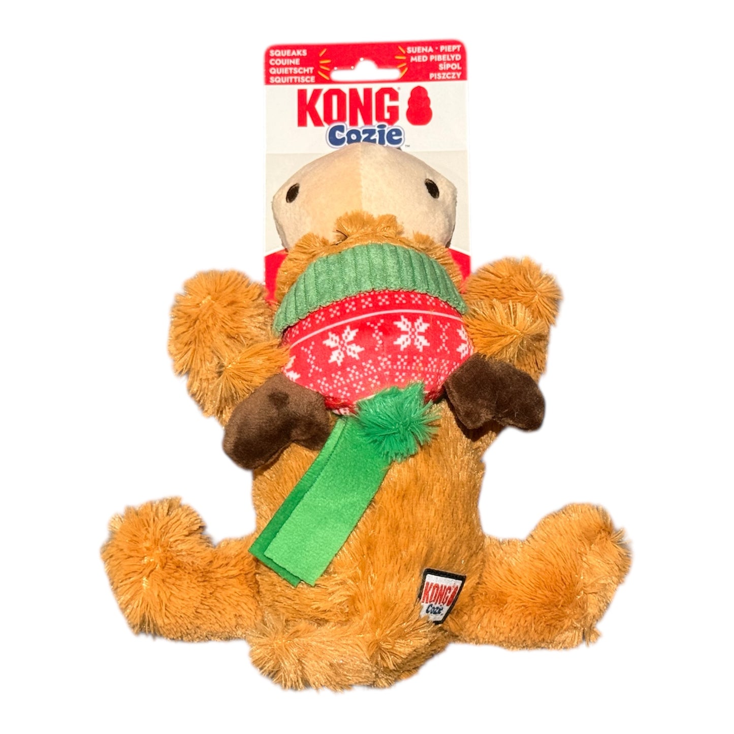 Kong - Cozie Christmas Reindeer