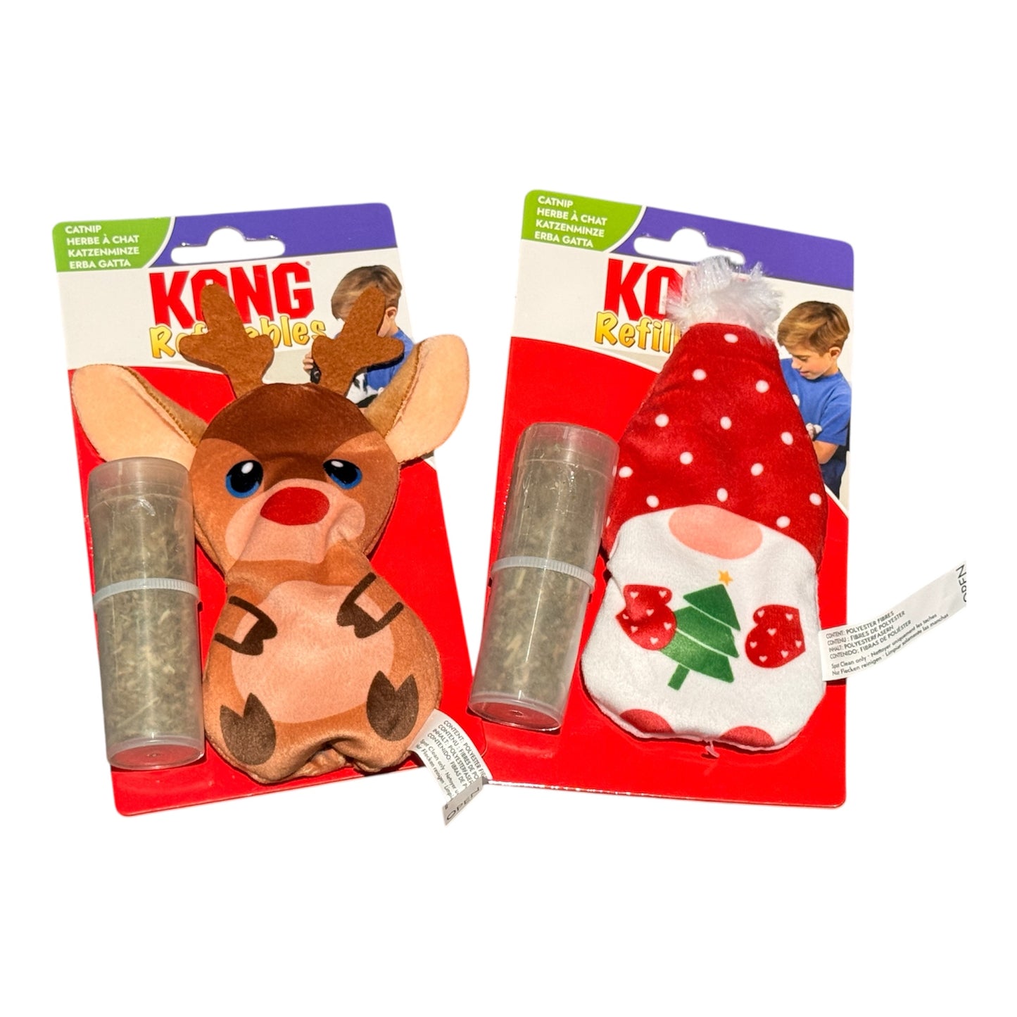 Kong - Cat Christmas Cat Nip Toy