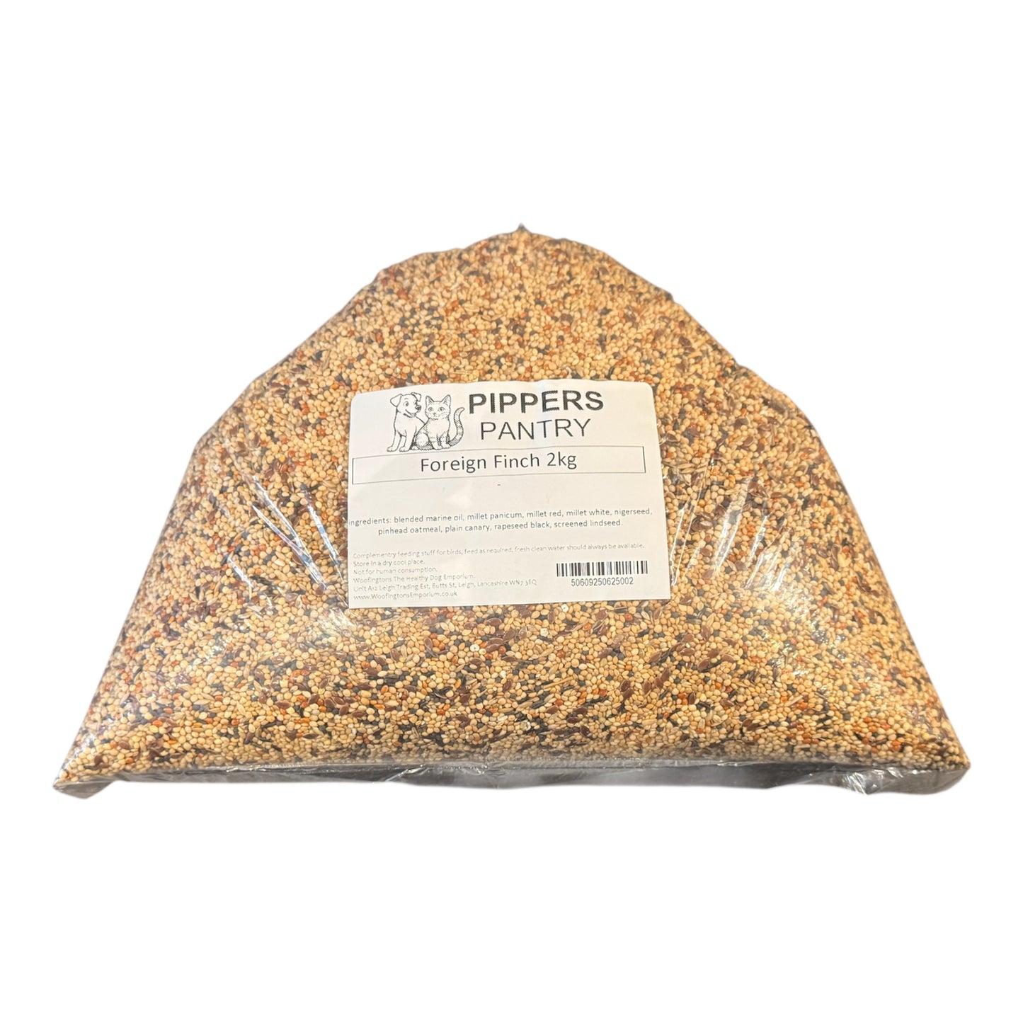 Pippers Pantry - Foreign Finch Seed - 2kg