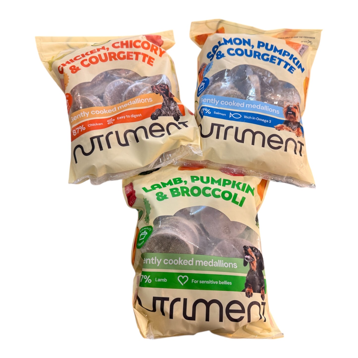 Nutriment - Gently Cooked Medallions - Frozen