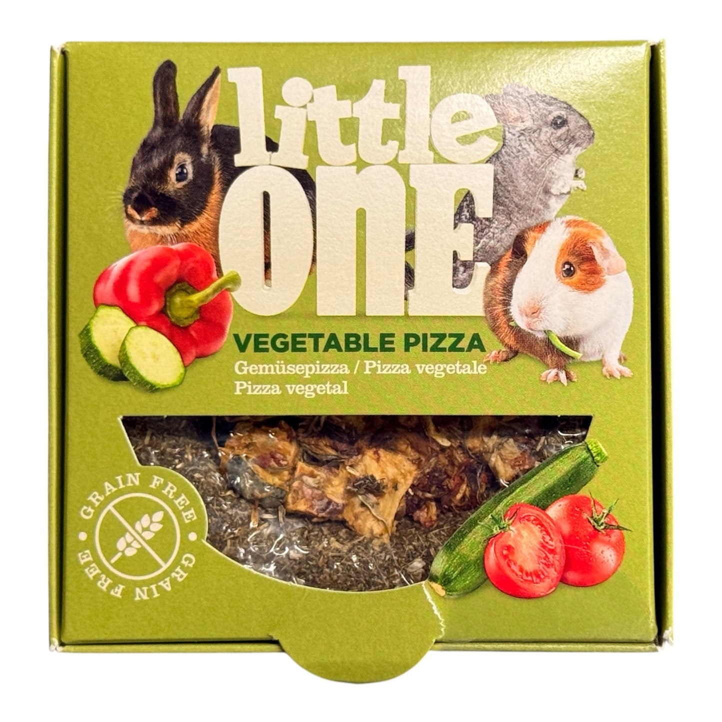 Little One Vegetable Pizza for Rabbits & Small Animals (55g)