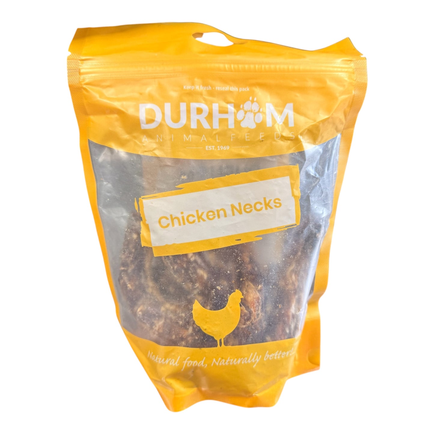 Durham Chicken Necks | Natural Air-Dried Chicken Dog Treat 140g