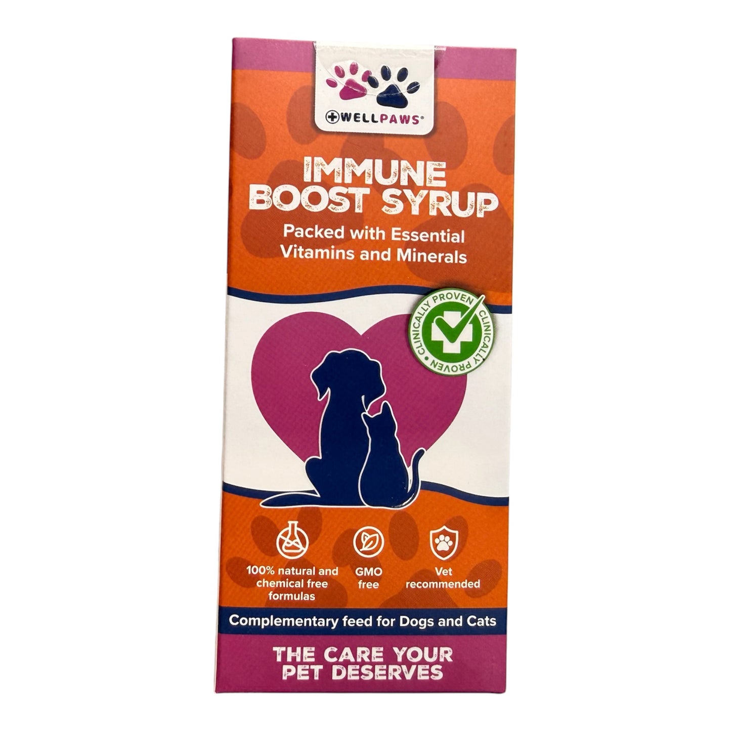 WellPaws Immune Boost Syrup for Dogs & Cats – 300ml