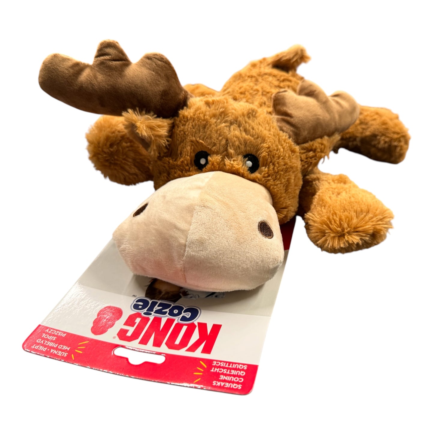 KONG Cozie Marvin Moose XL – Plush Dog Toy