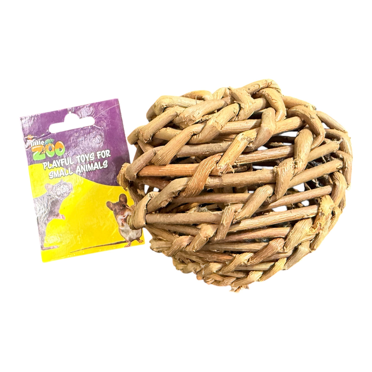 Little Zoo Willow Ball – Natural Chew & Enrichment Toy for Rabbits & Rodents spp8345