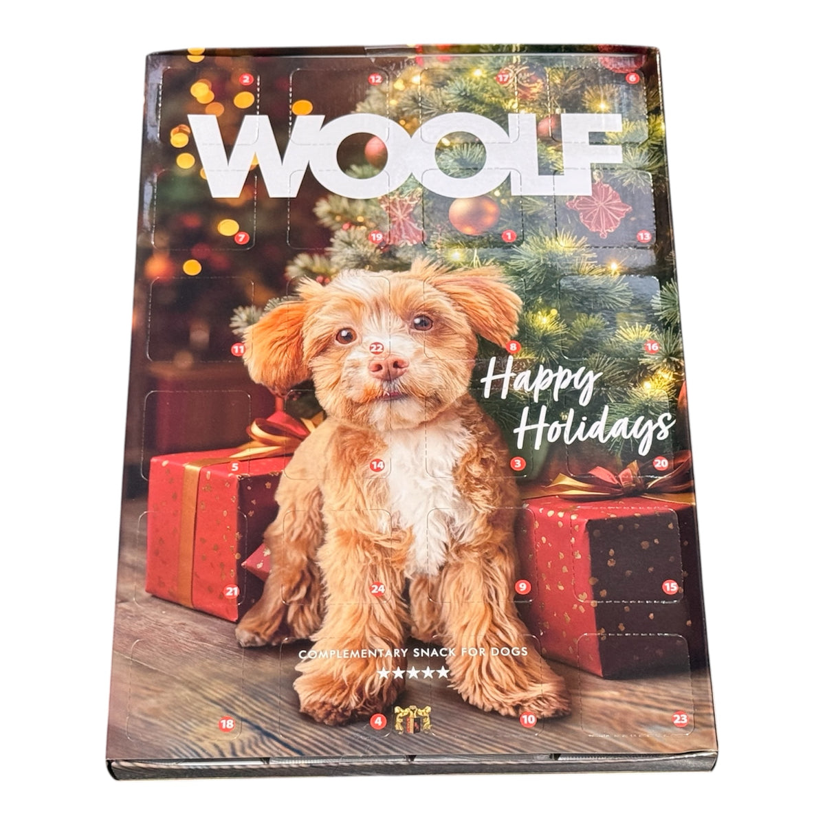 Woolf Happy Holidays Dog Advent Calendar