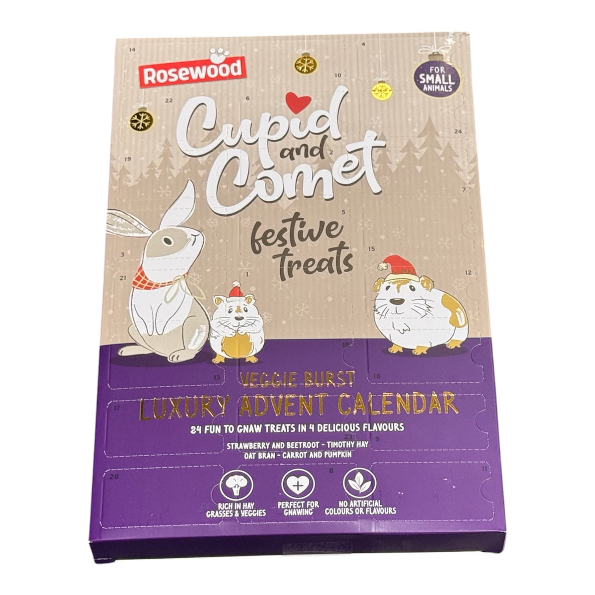 Rosewood Cupid & Comet Veggie Burst Luxury Advent Calendar – Small Animals