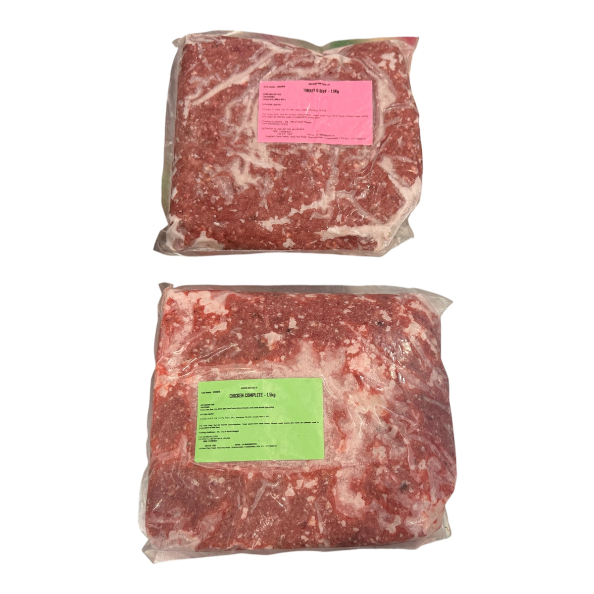 Northern Raw Feeds Raw Dog Food 1.5kg Blocks
