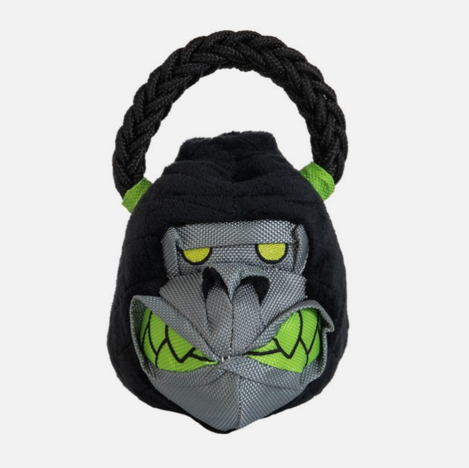 Hyper Pet Kettlebellz Gorilla Dog Toy – Small – available from Woofingtons