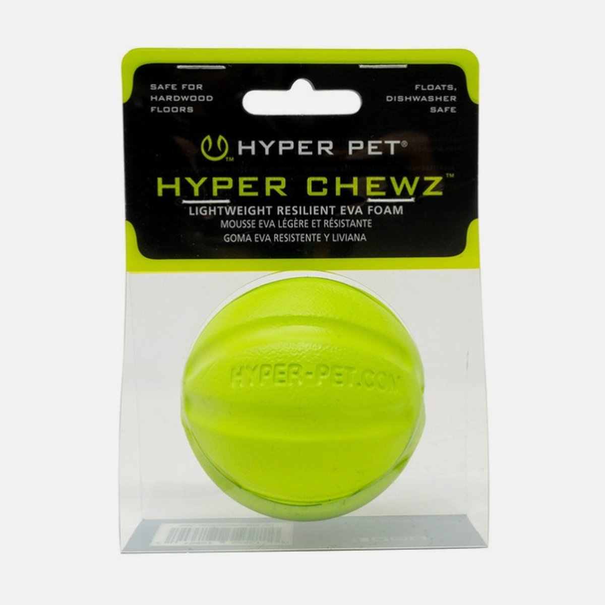 Hyper Pet Chewz EVA Ball – available from Woofingtons