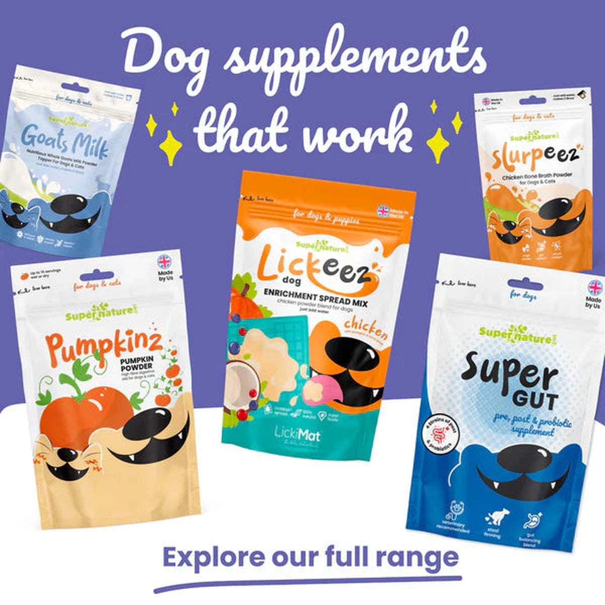 Super Natural - Super Joints Hip & Joint Support Supplement for Dogs 150g – product image 7 from Woofingtons