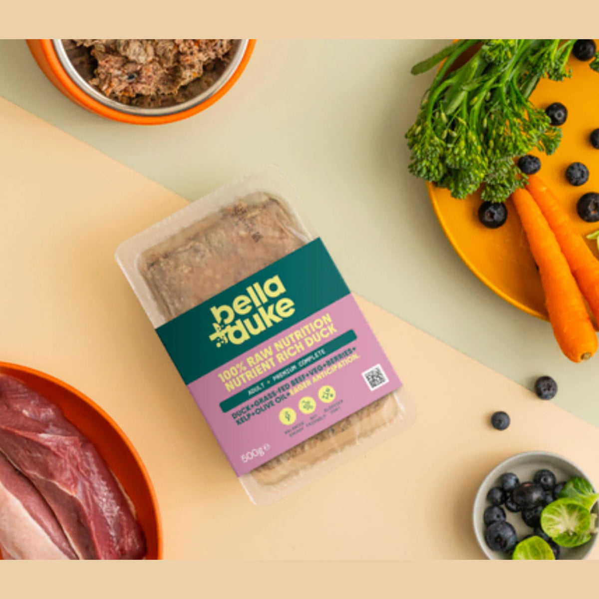 Bella & Duke - Adult - 500g - Raw Dog Food image 0
