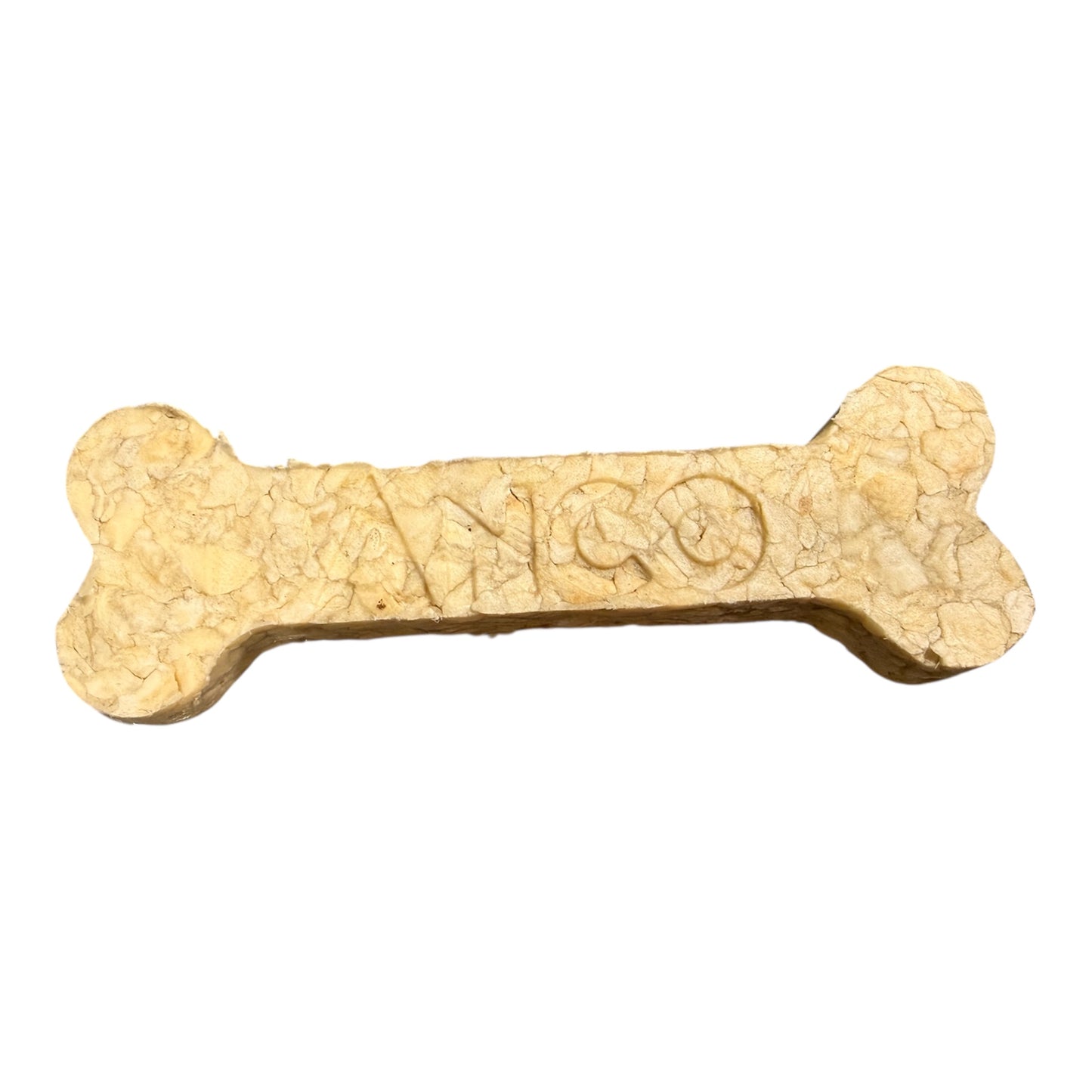 Anco - Collagen shaped bone waffle with Peanut Butter – available from Woofingtons