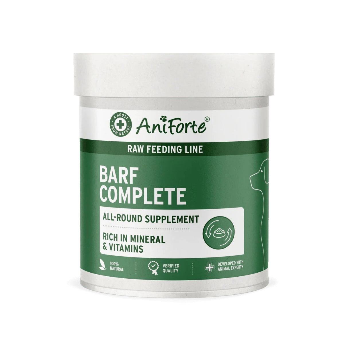 AniForte® Canine Complete (Formerly BARF Complete) - 500g – available from Woofingtons