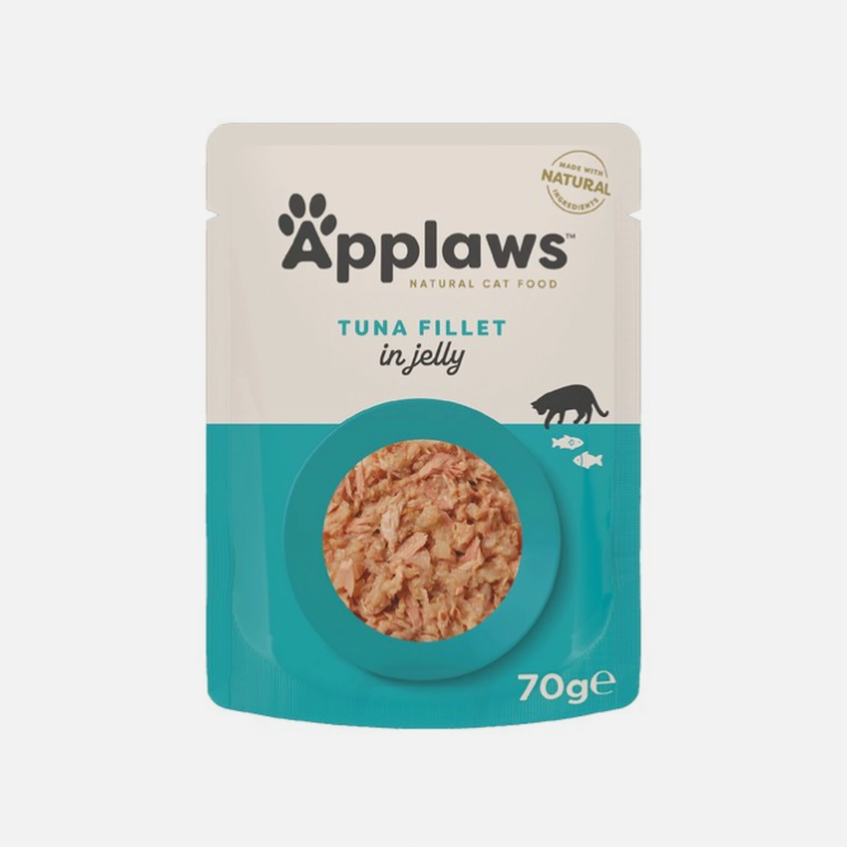 Applaws Cat Pouch Tender Tuna in a Tasty Jelly 70g – available from Woofingtons