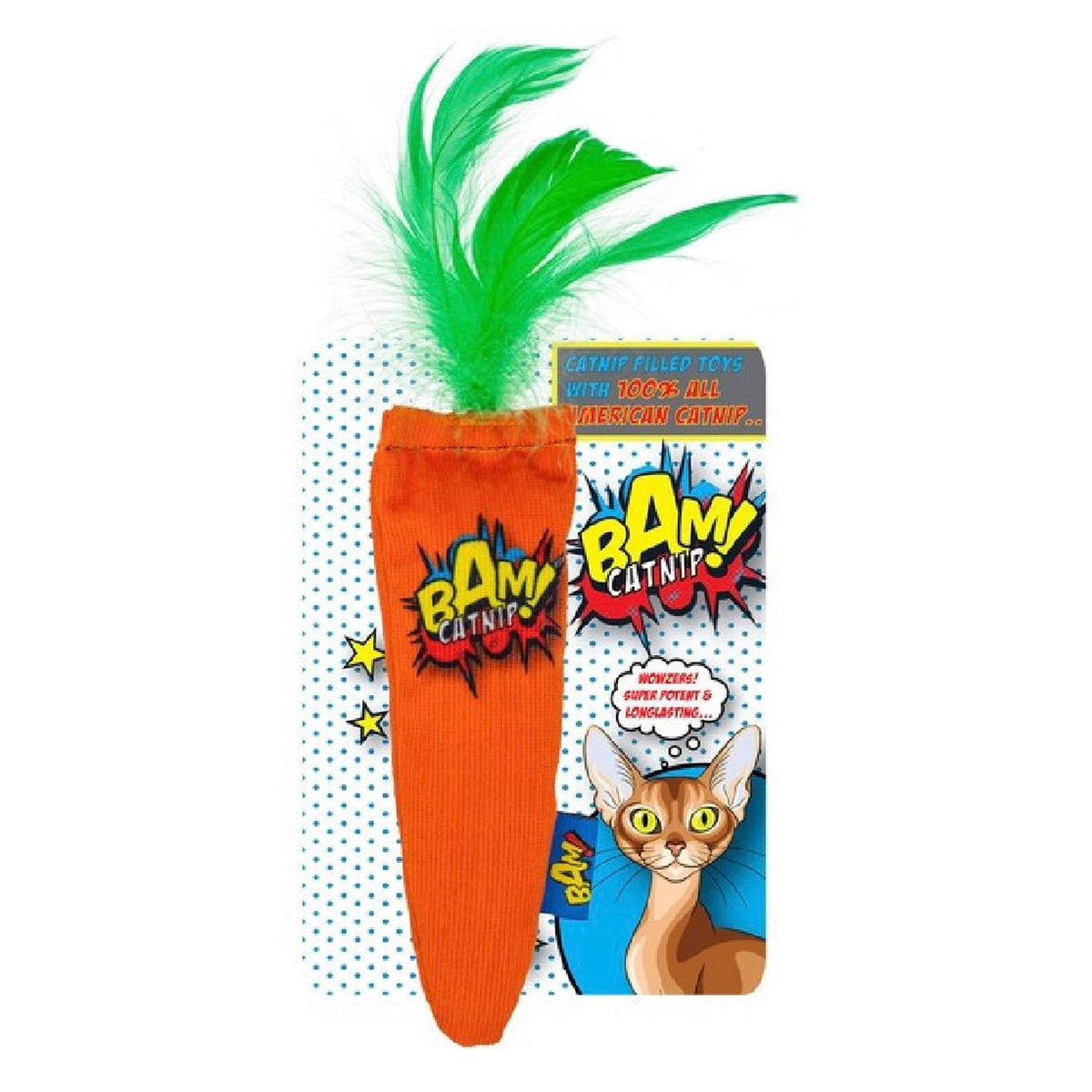 BAM Catnip Veg Themed Toy – product image 2 from Woofingtons