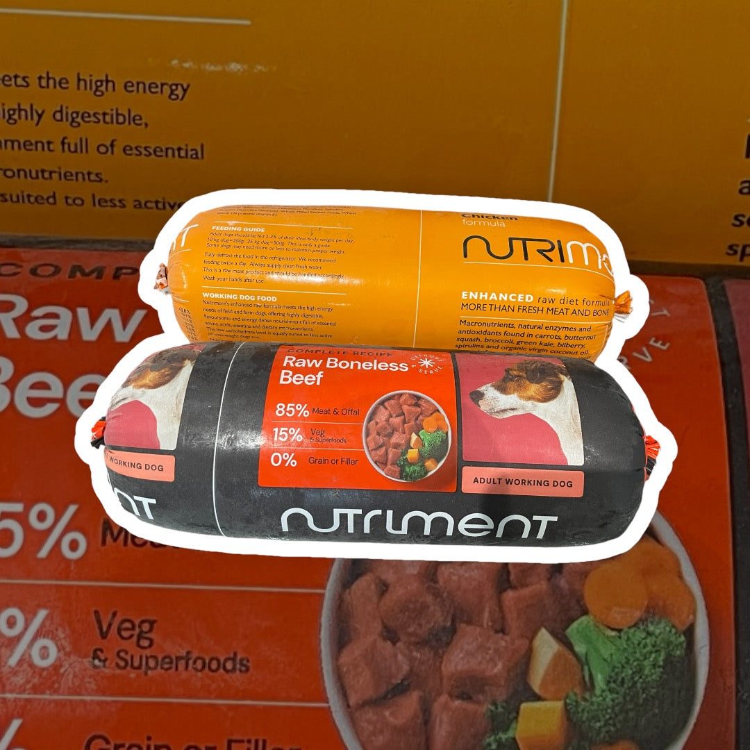 Nutriment formula - 1.4kg chubb - raw dog food image 0