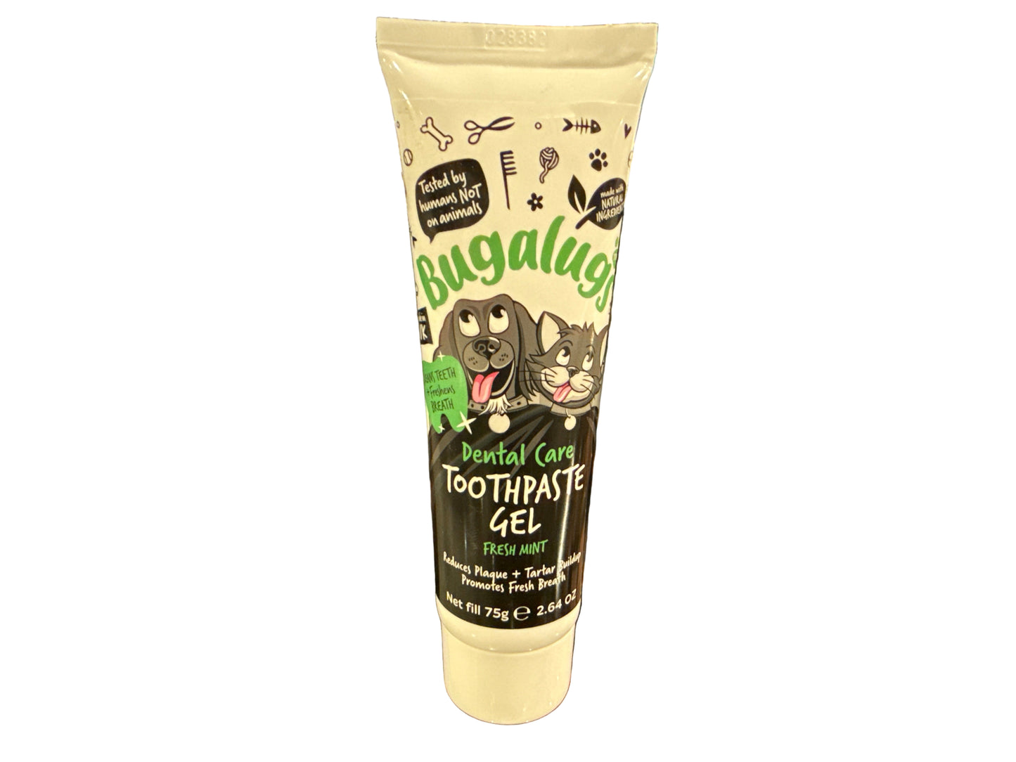 Bugalugs - Dental Care Toothpaste Gel 75g – available from Woofingtons