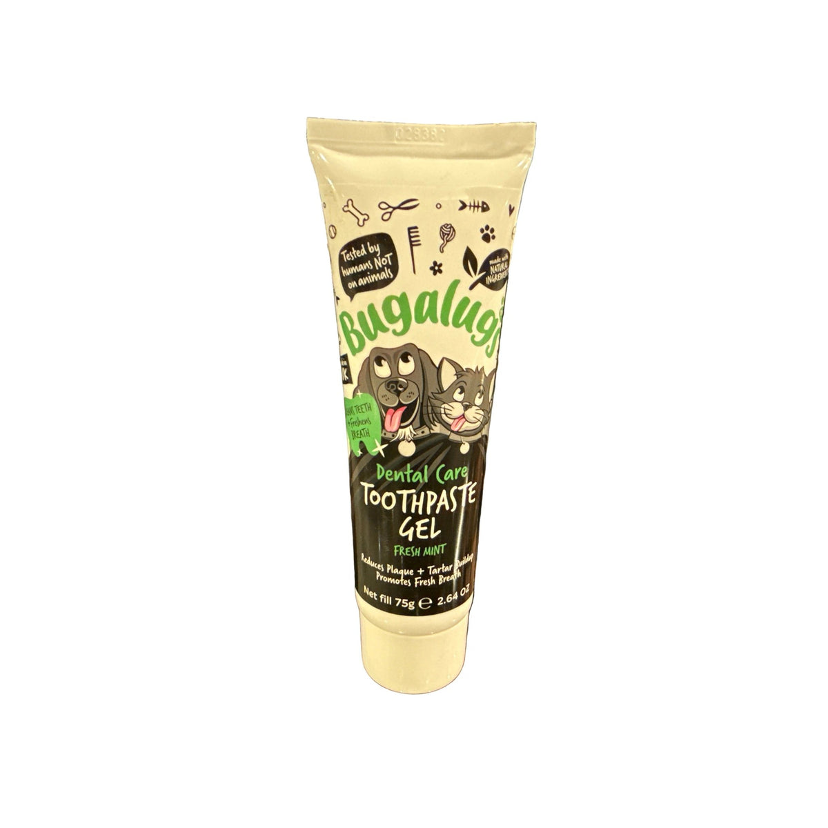 Bugalugs - Dental Care Toothpaste Gel 75g – available from Woofingtons
