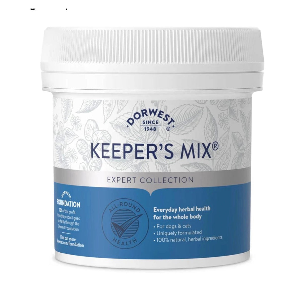 Dorwest Keeper’s Mix® for Dogs and Cats - 250g – available from Woofingtons