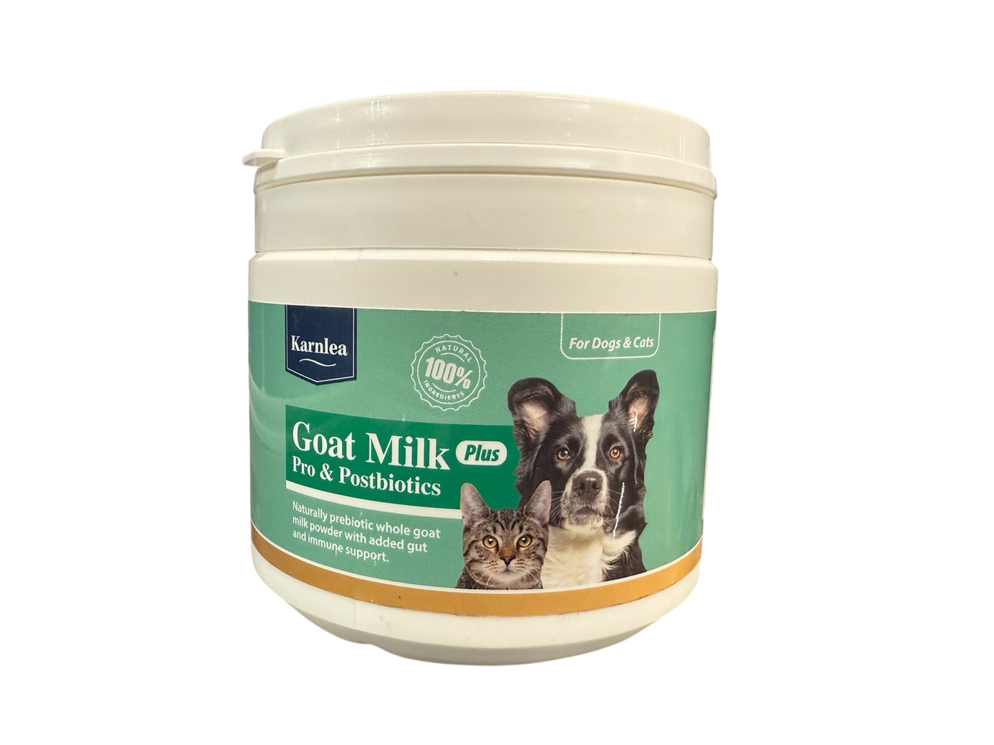 Karnlea - goat milk pro & postbiotics plus 200g image 0