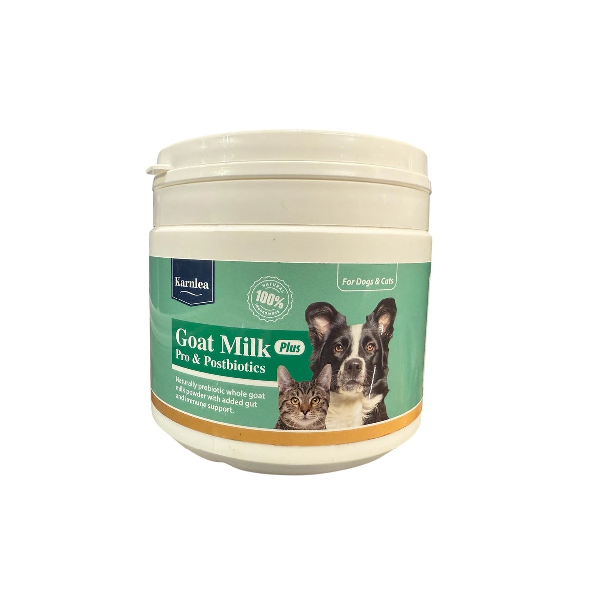 Karnlea - goat milk pro & postbiotics plus 200g image 0