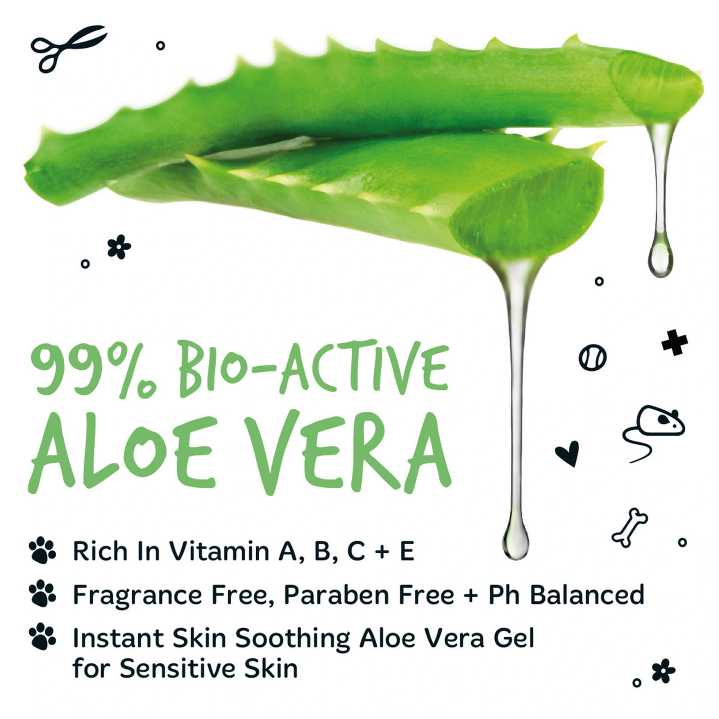 Bugalugs 500ml - Aloe Vera Soothing Gel for Pets image 4