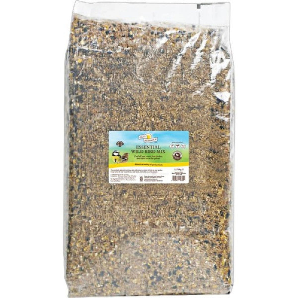 Harrisons Essential Wild Bird Mix 12.75kg – Garden Bird Seed Mix – available from Woofingtons