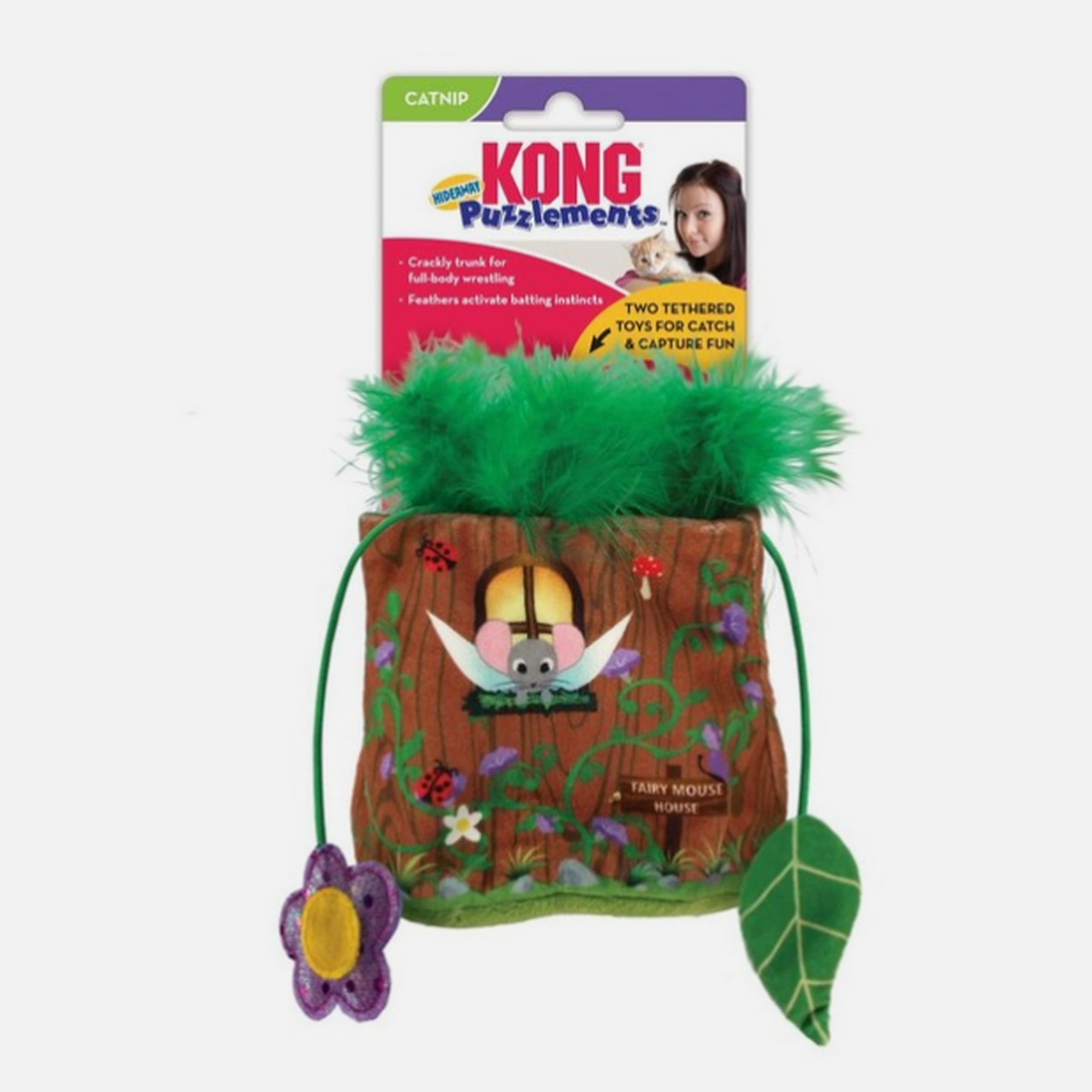 KONG Cat Puzzlements Hideaway Toy – available from Woofingtons