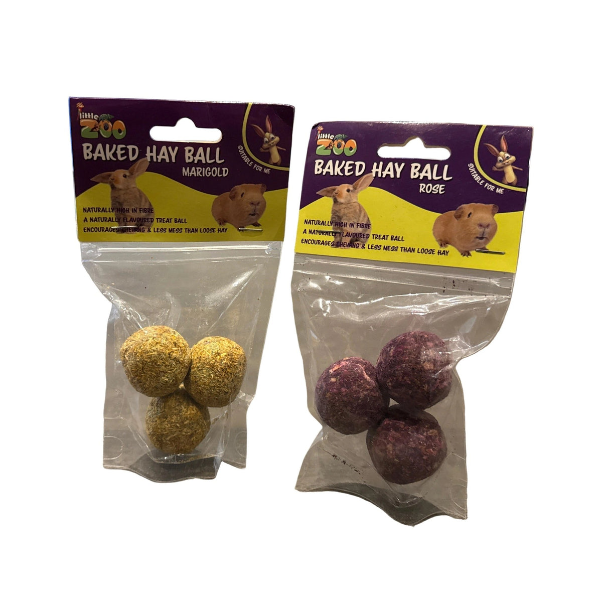Little Zoo Baked Hay Ball – available from Woofingtons