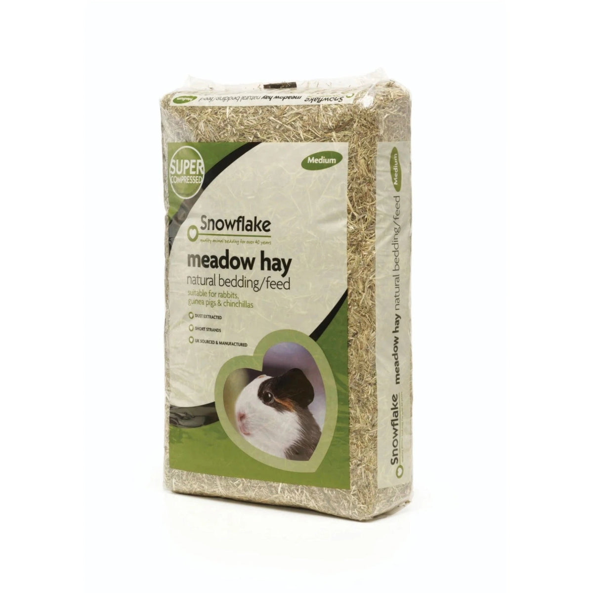 British Meadow Hay for Rabbits and Guinea Pigs - Natural, Dust-Extracted Hay – available from Woofingtons
