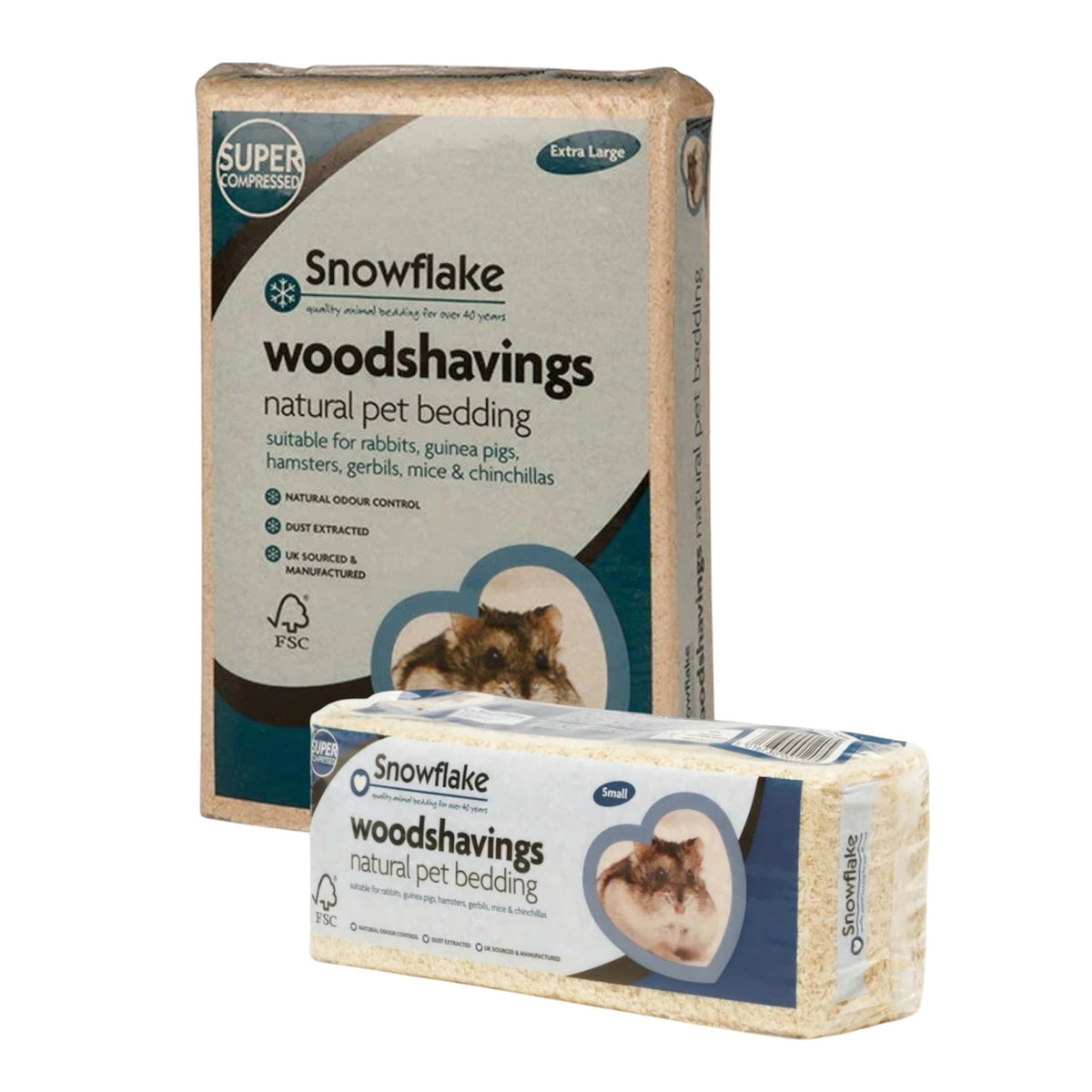 Woodshavings Bedding for Small Animals – available from Woofingtons