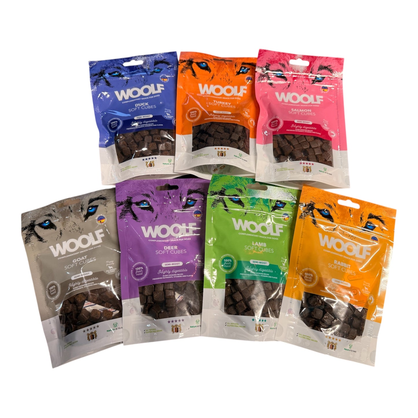 Woolf - Soft Cubes Treats – available from Woofingtons