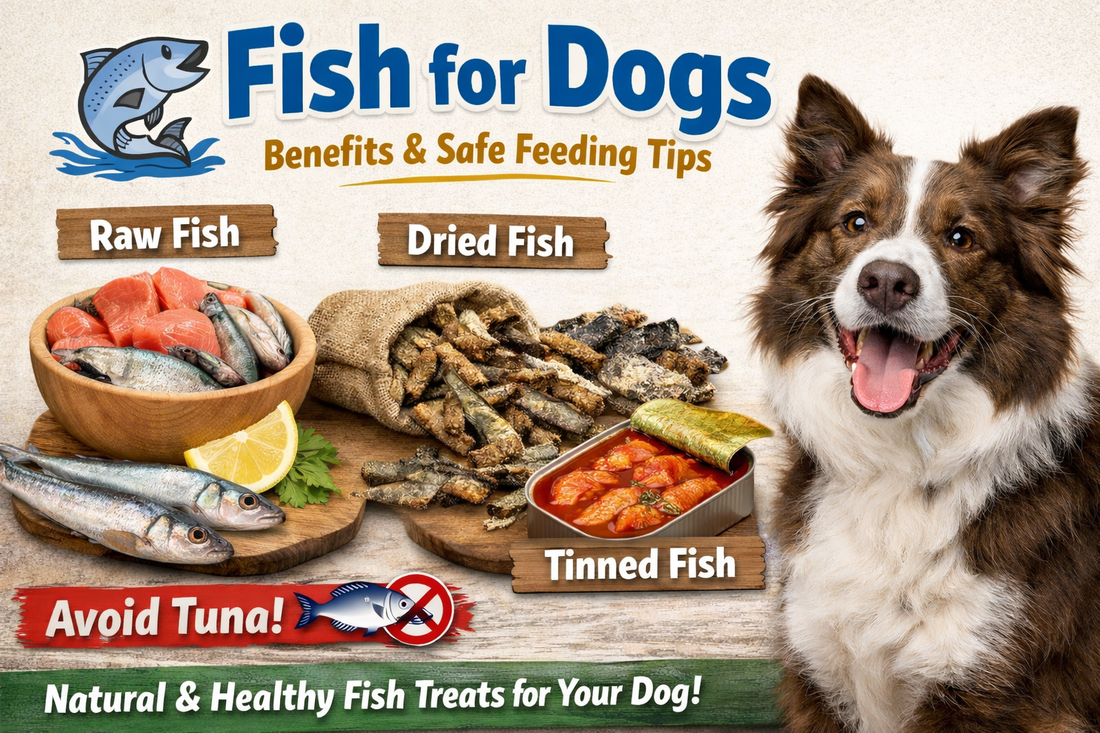 Fish suitable for feeding dogs