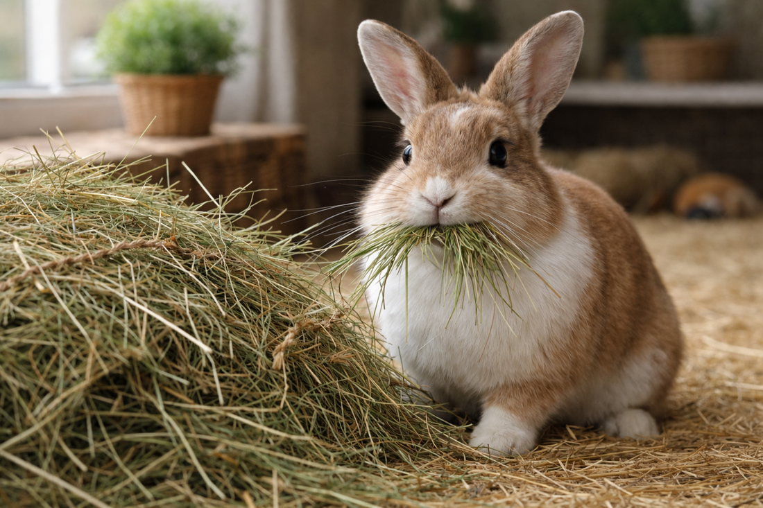 The Importance of Hay in a Rabbit’s Diet (And What Else to Feed for Optimal Health)