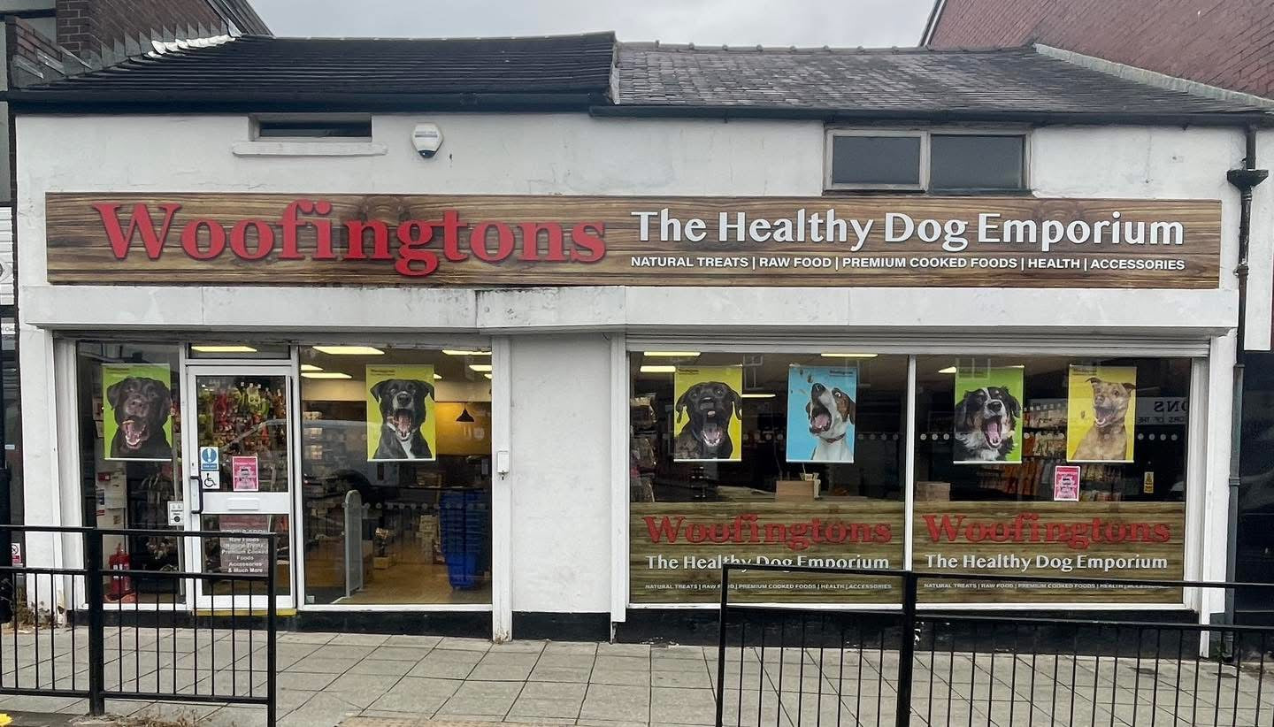 Woofingtons pet shop in Pemberton