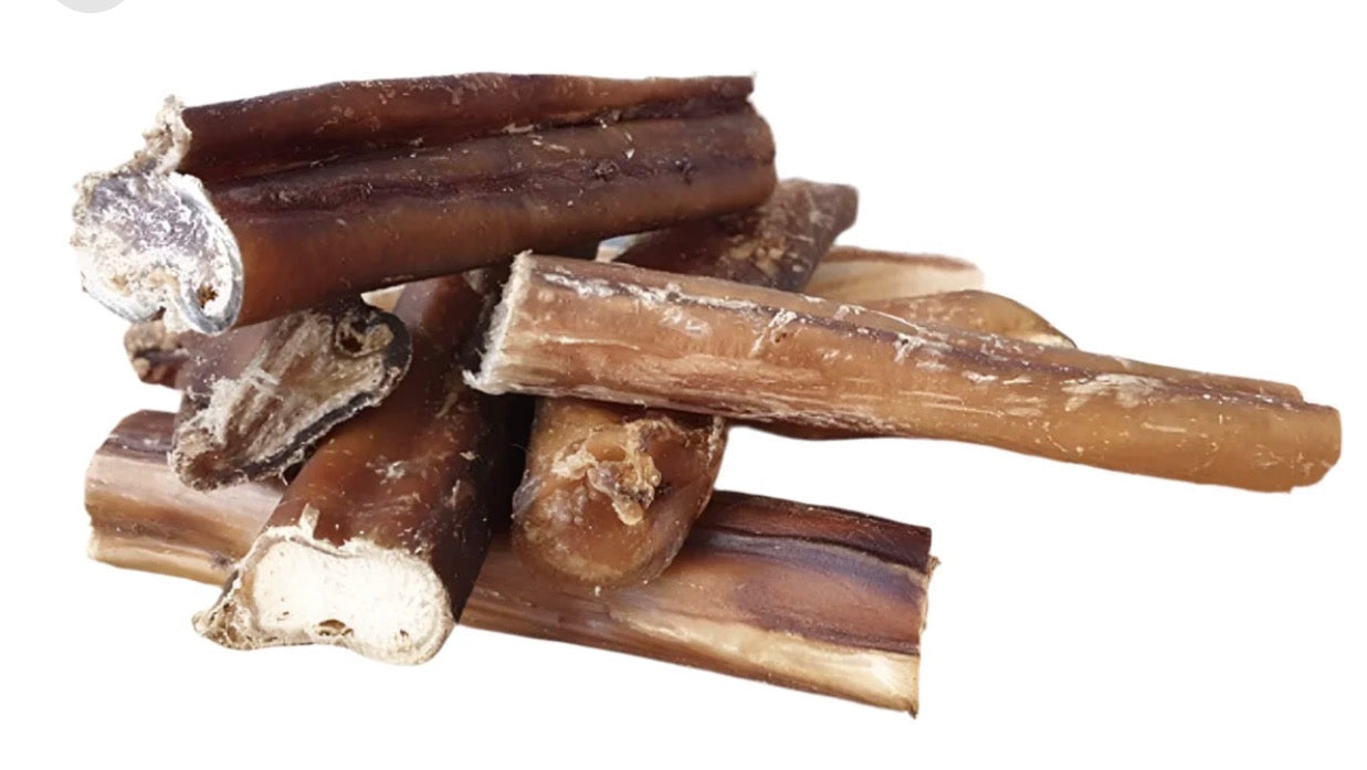 Natural pizzle stick dog chews