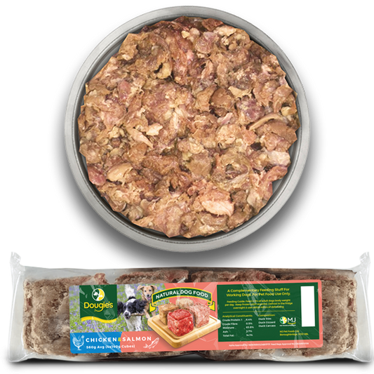 Dougies - Raw Dog Food - 560g - 80/10/10 image 0