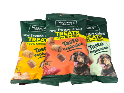 Natures Menu - Raw Freeze Dried Treats - 15g image 0