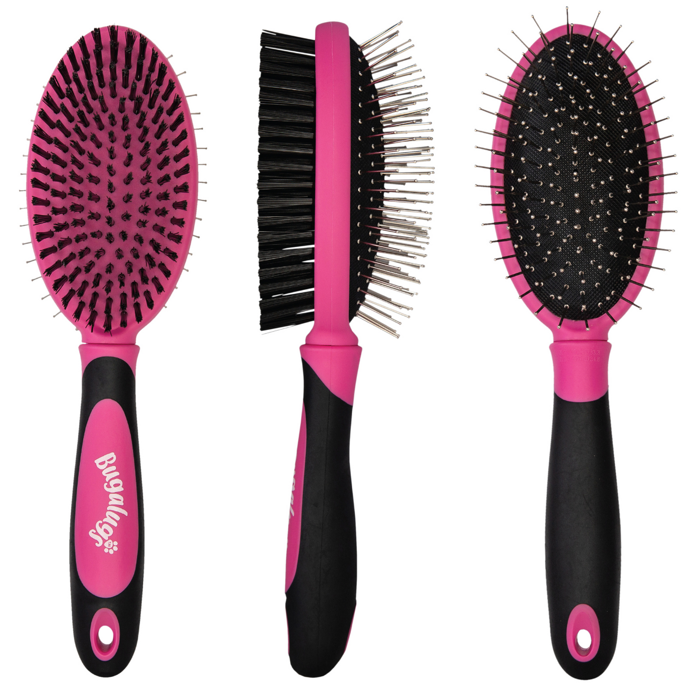 Bugalugs 2 in 1 Double Sided Grooming Brush image 1