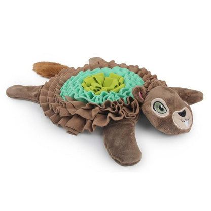 All For Paws Dig It Squirrel Treat Mat - Snuffle Mat Brain Game