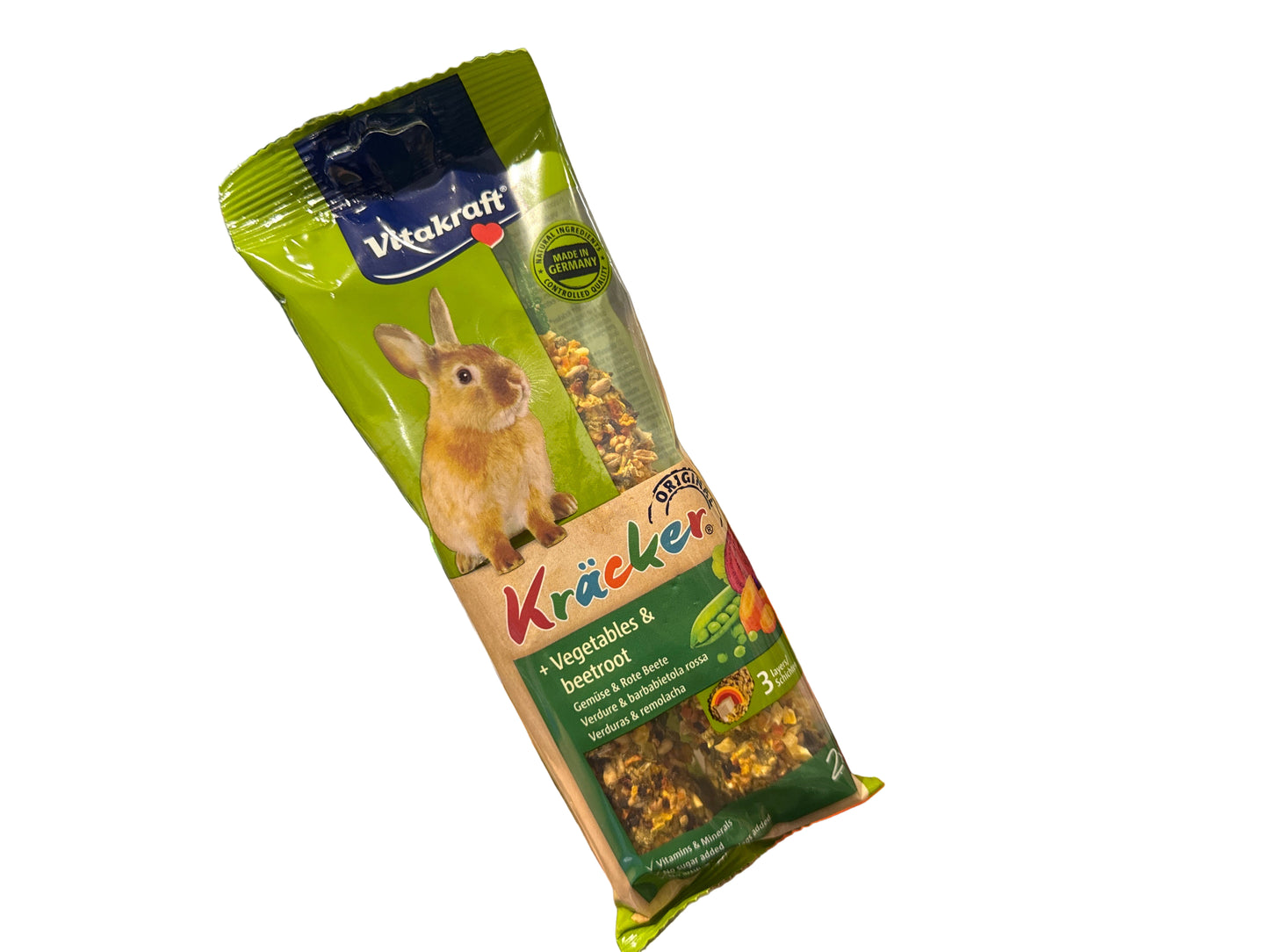 Vitakraft Kracker Vegetables and Beetroot treat for Rabbits