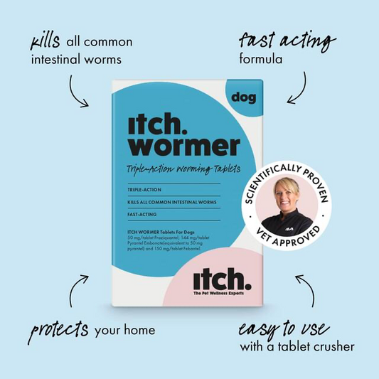 Itch - Wormer - worming tablets x 2 image 0