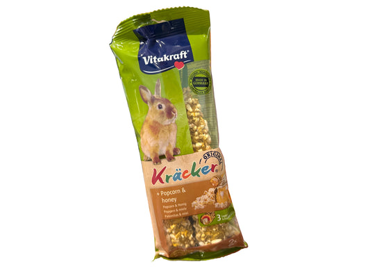 Vitakraft Kracker Popcorn and Honey treat for Rabbits