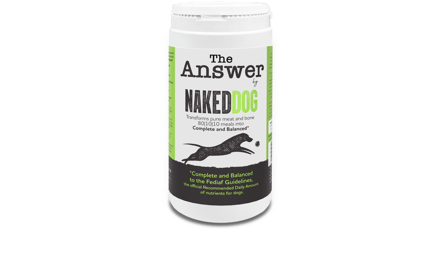 Naked dog - the answer raw food supplement - 500g image 0