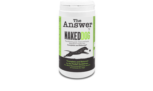 Naked dog - the answer raw food supplement - 500g image 0