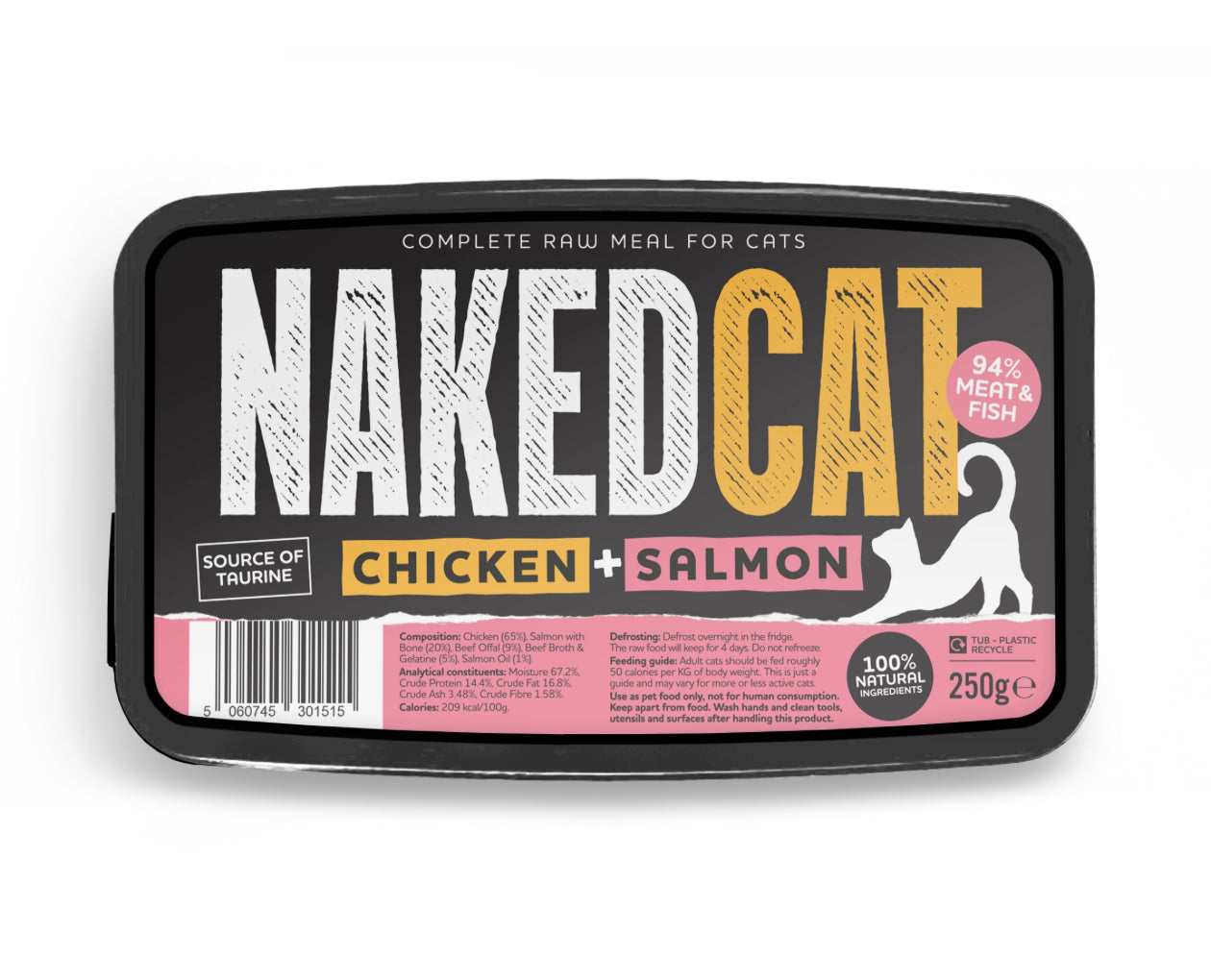 Naked Cat - Raw Food - 250g image 4
