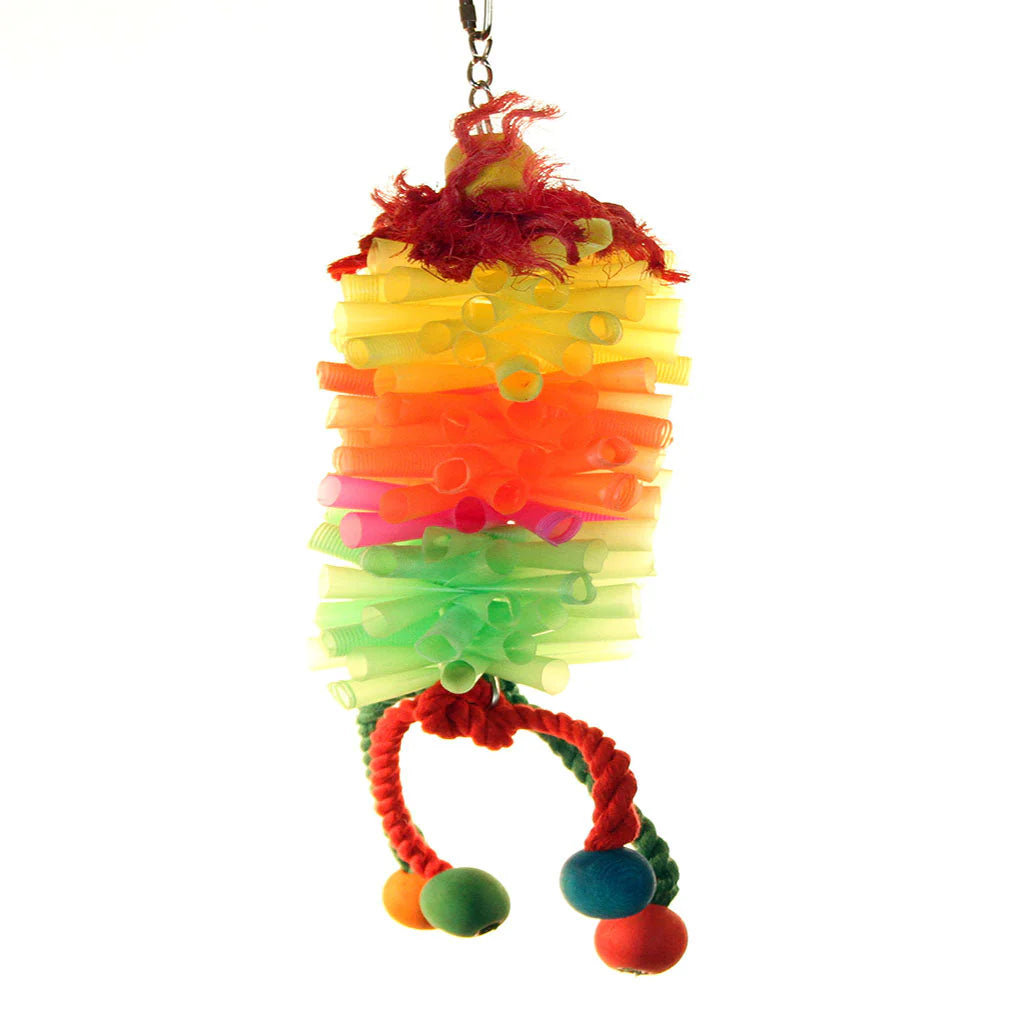 Bird Toy Colour Straw Bundle 5898 image 0