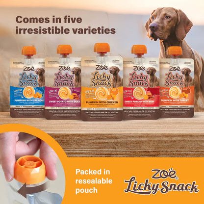 Zoe Licky Snack Smooth Dog Treat Paste